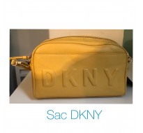 Sac Marque DKNY  bandoulière jaune tendance